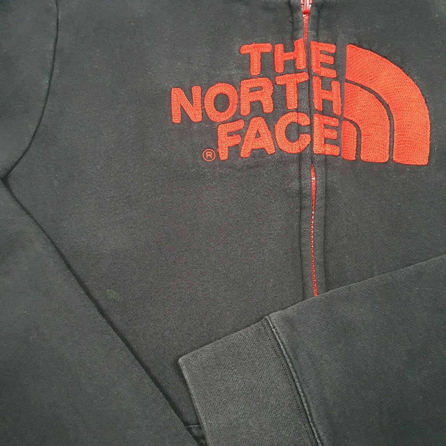 Womens Black The North Face Hoodie Full Zip Jumper