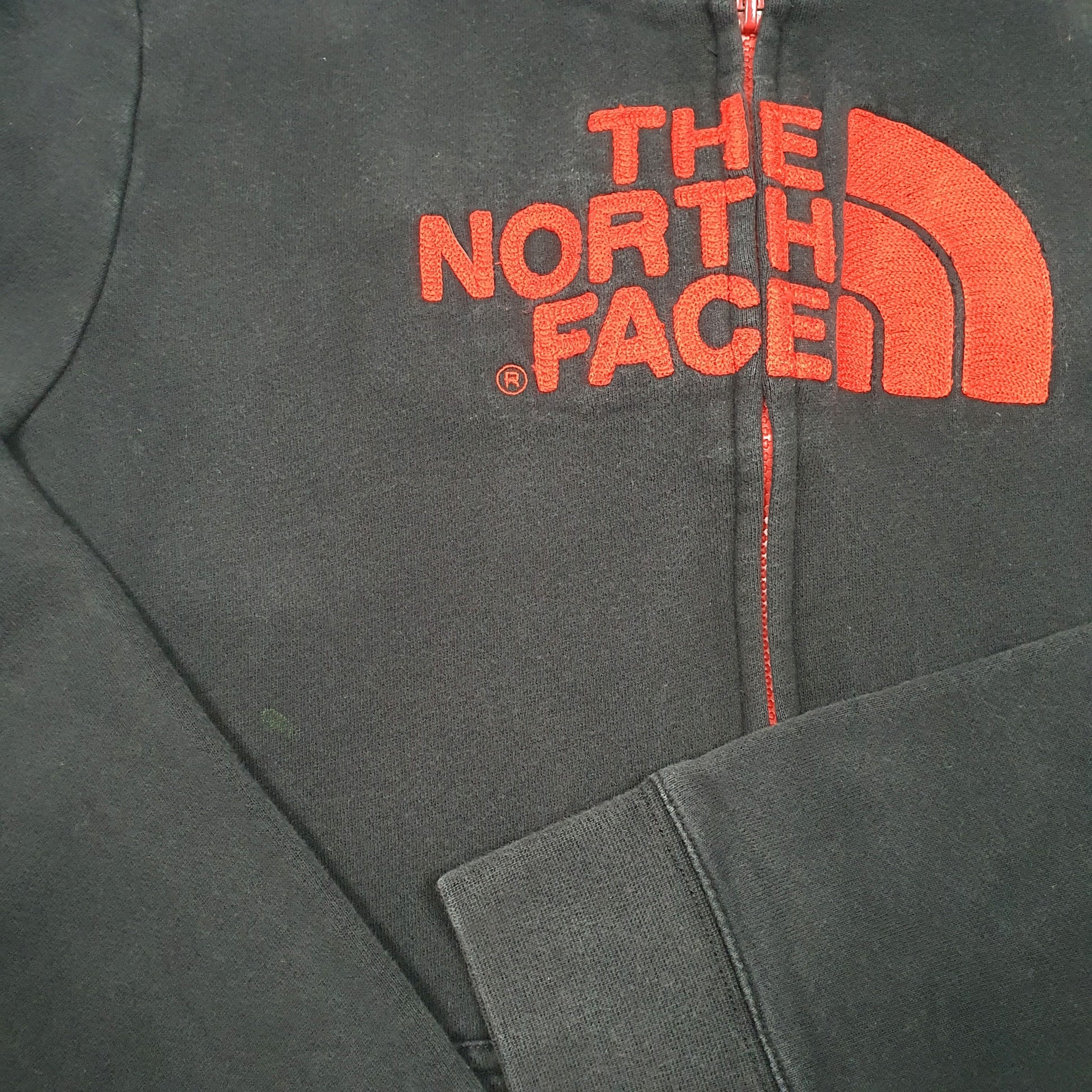 Womens Black The North Face Hoodie Full Zip Jumper