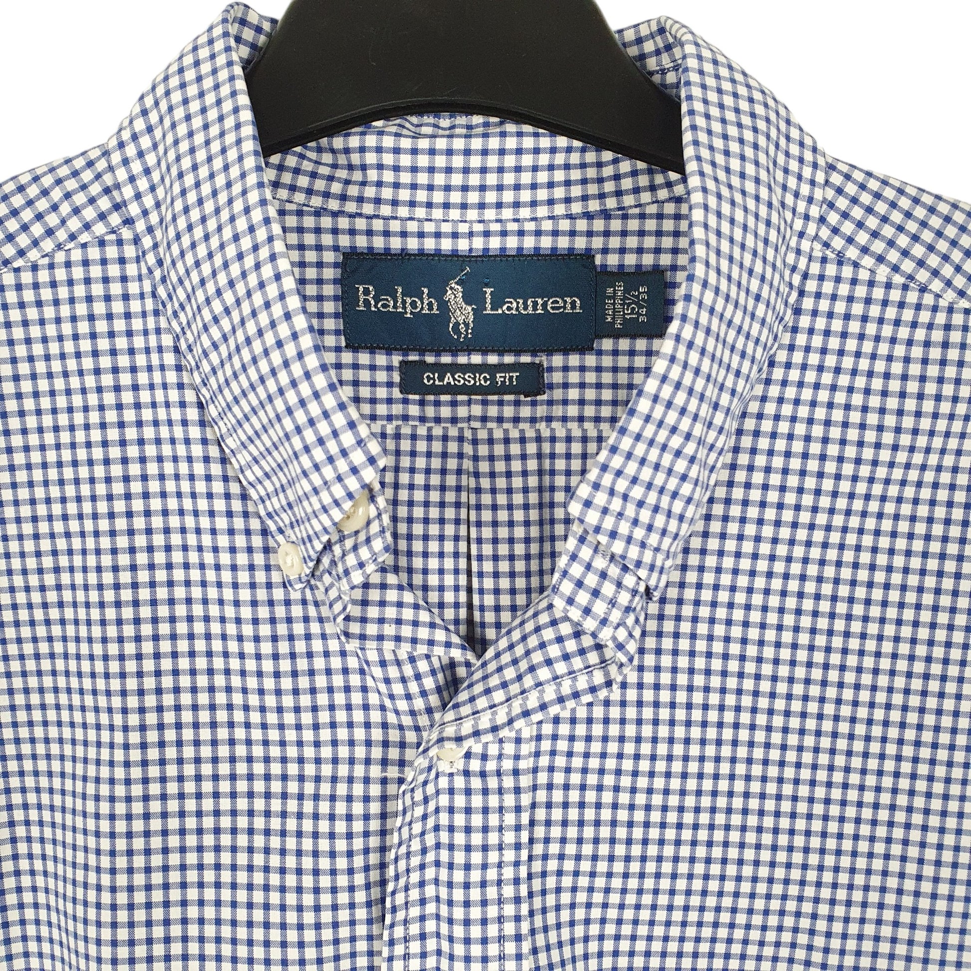Mens Blue Ralph Lauren  Long Sleeve Shirt