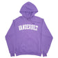 Mens Purple Champion Vanderbilt Spellout USA College Hoodie Jumper