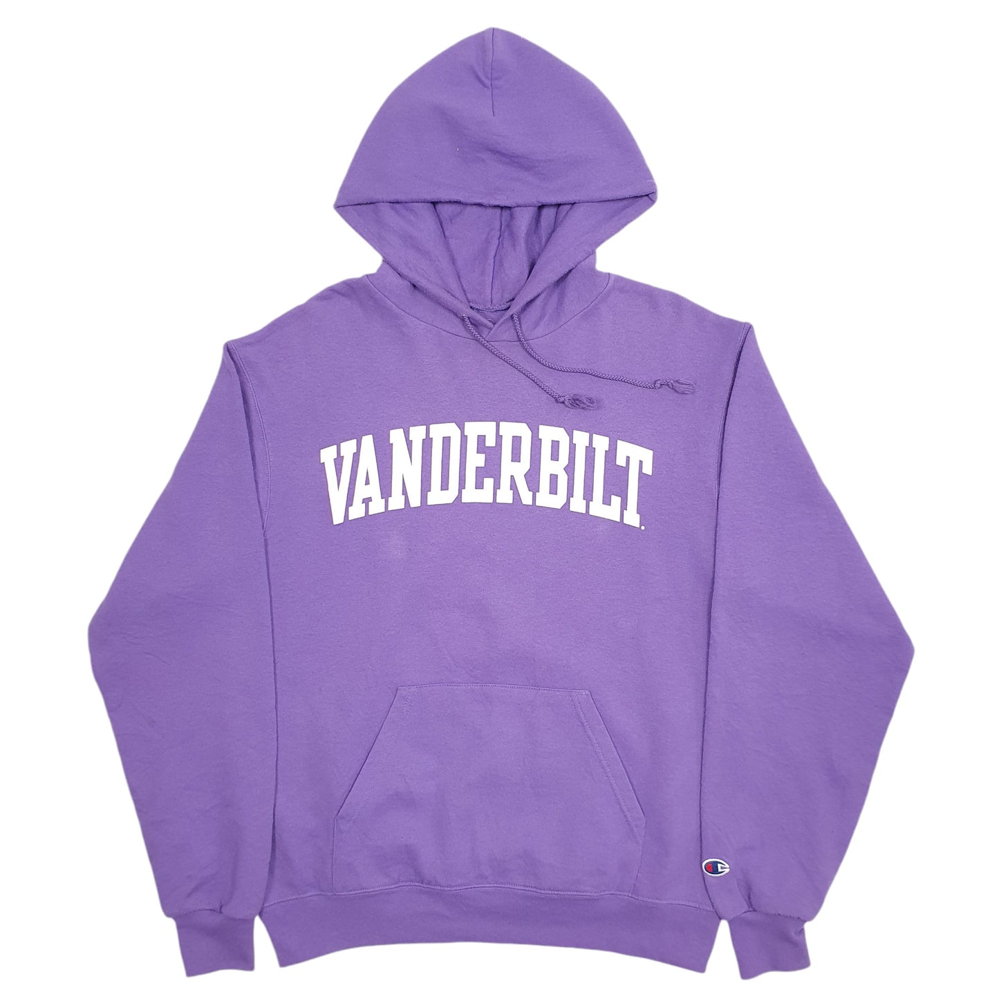 Mens Purple Champion Vanderbilt Spellout USA College Hoodie Jumper