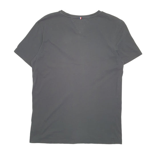 Mens Black Tommy Hilfiger  Short Sleeve T Shirt
