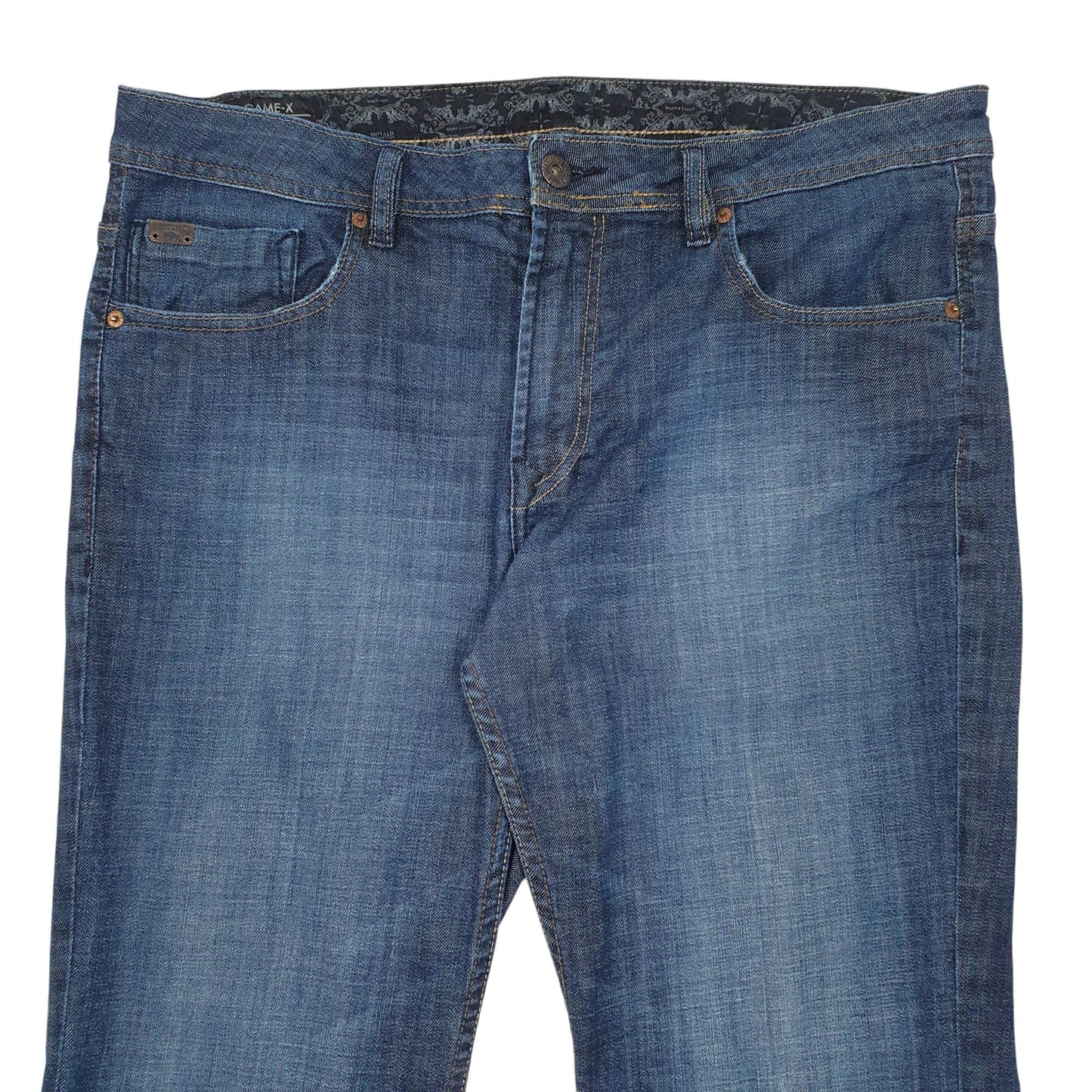 Mens Blue Buffalo Jeans  Game X JeansW38 L32