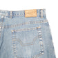 Mens Blue Chaps Baggy Jorts Jean Denim Shorts