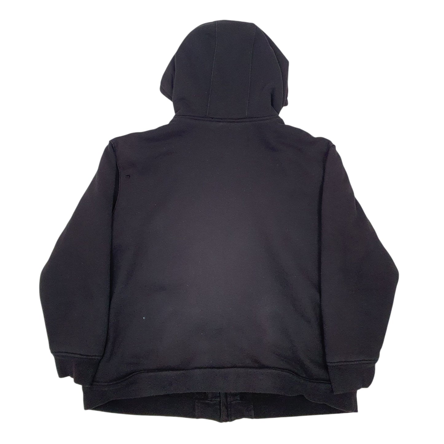 Mens Black Wrangler Workwear Fleece Lined Full Zip Jumper