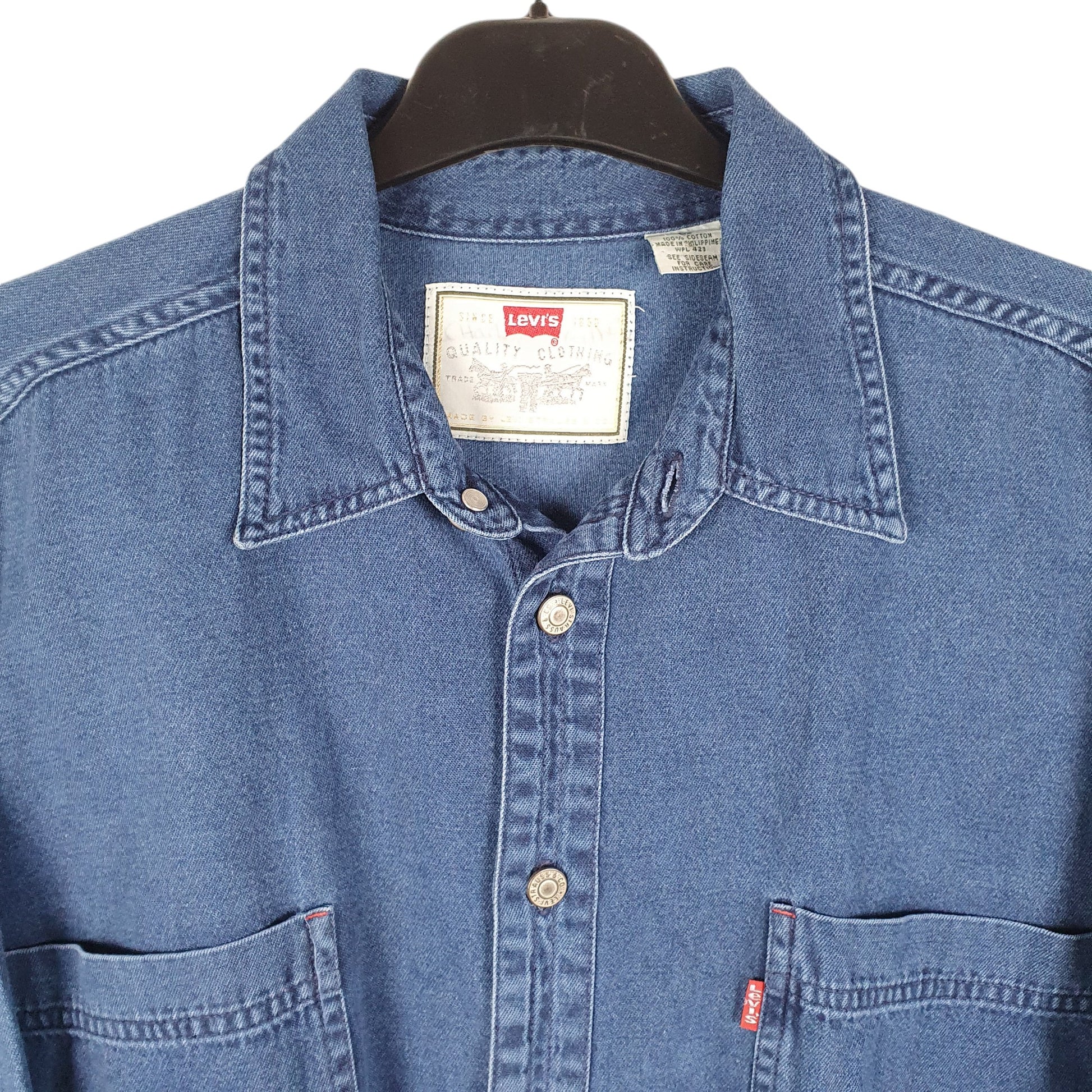 Levis Regular Fit Long Sleeve Denim Jeans Vintage Red Tab