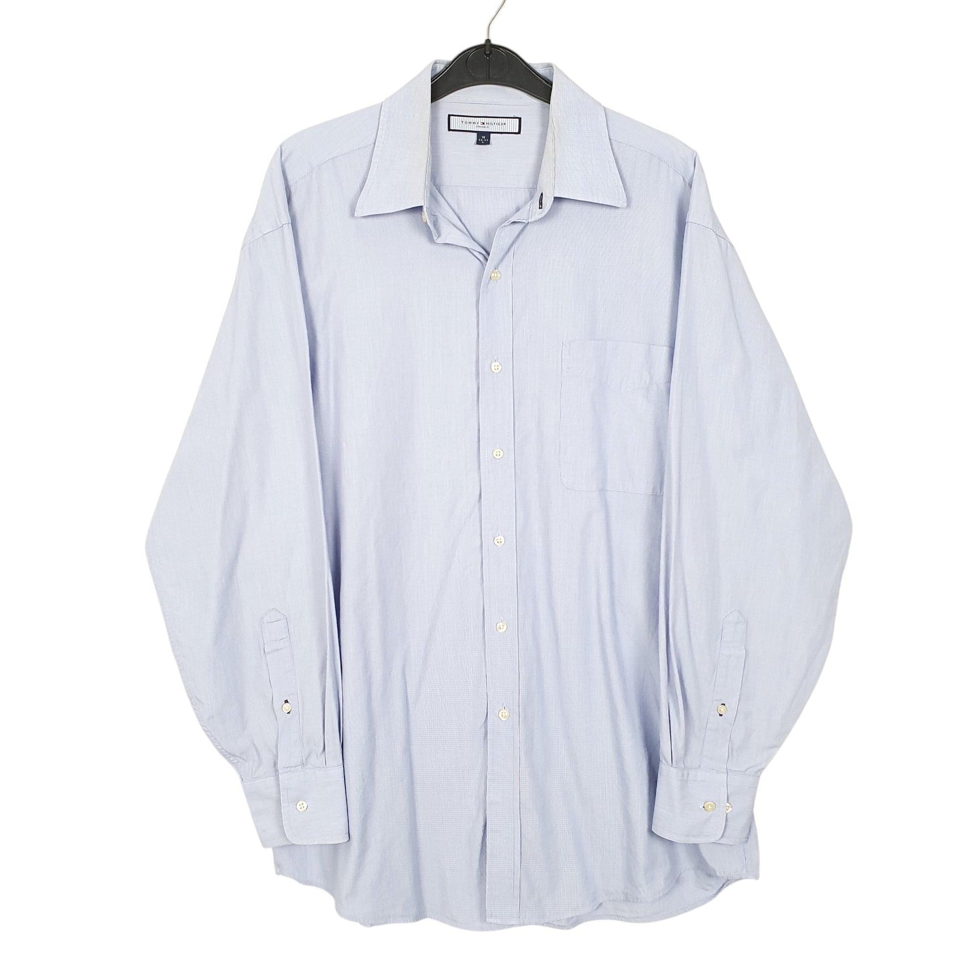 Mens Blue Tommy Hilfiger  Long Sleeve Shirt