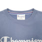 Womens Grey Champion Script Crewneck Jumper