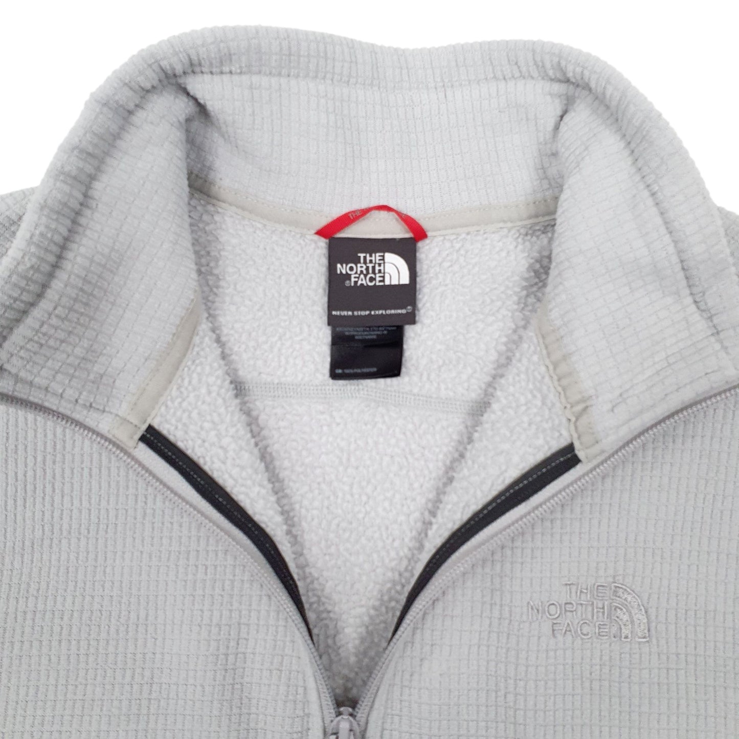 Mens Grey The North Face  Quarter Zip Jumper