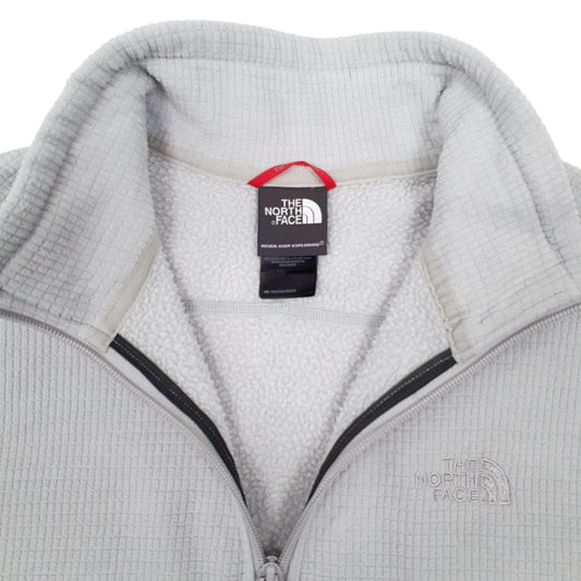 Mens Grey The North Face  Quarter Zip Jumper