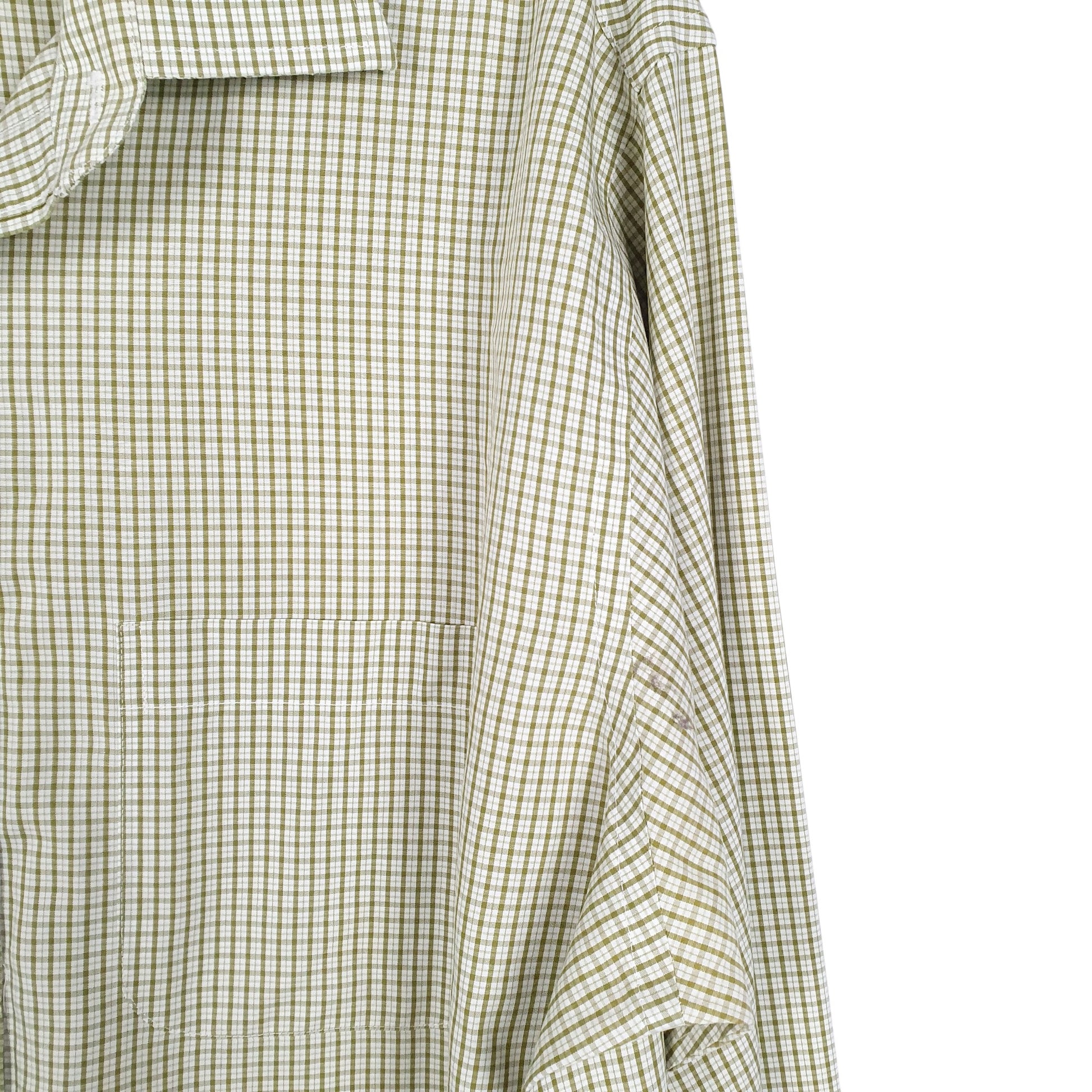 Mens Green Brooks Brothers  Long Sleeve Shirt