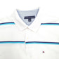 Mens White Tommy Hilfiger  Short Sleeve Polo Shirt