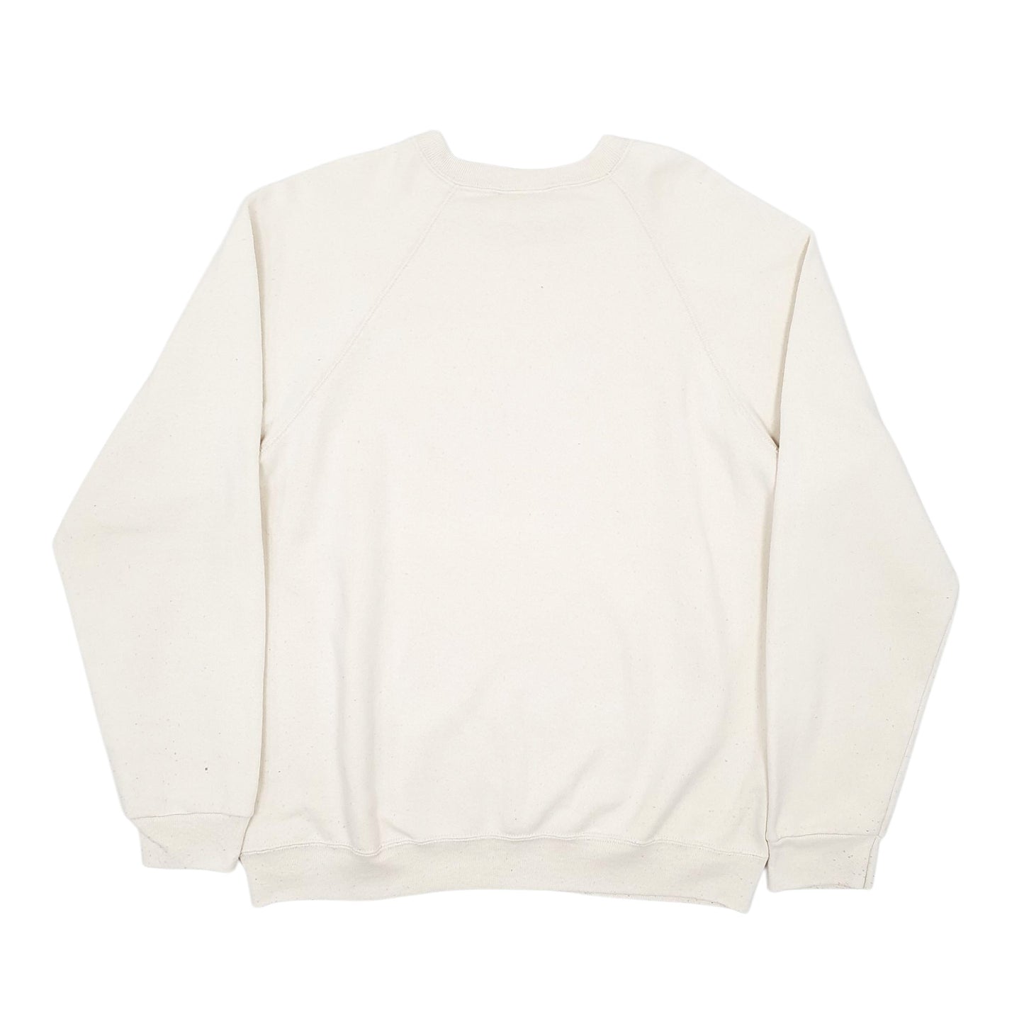 Mens Cream Lee Vintage Made In USA Crewneck Jumper