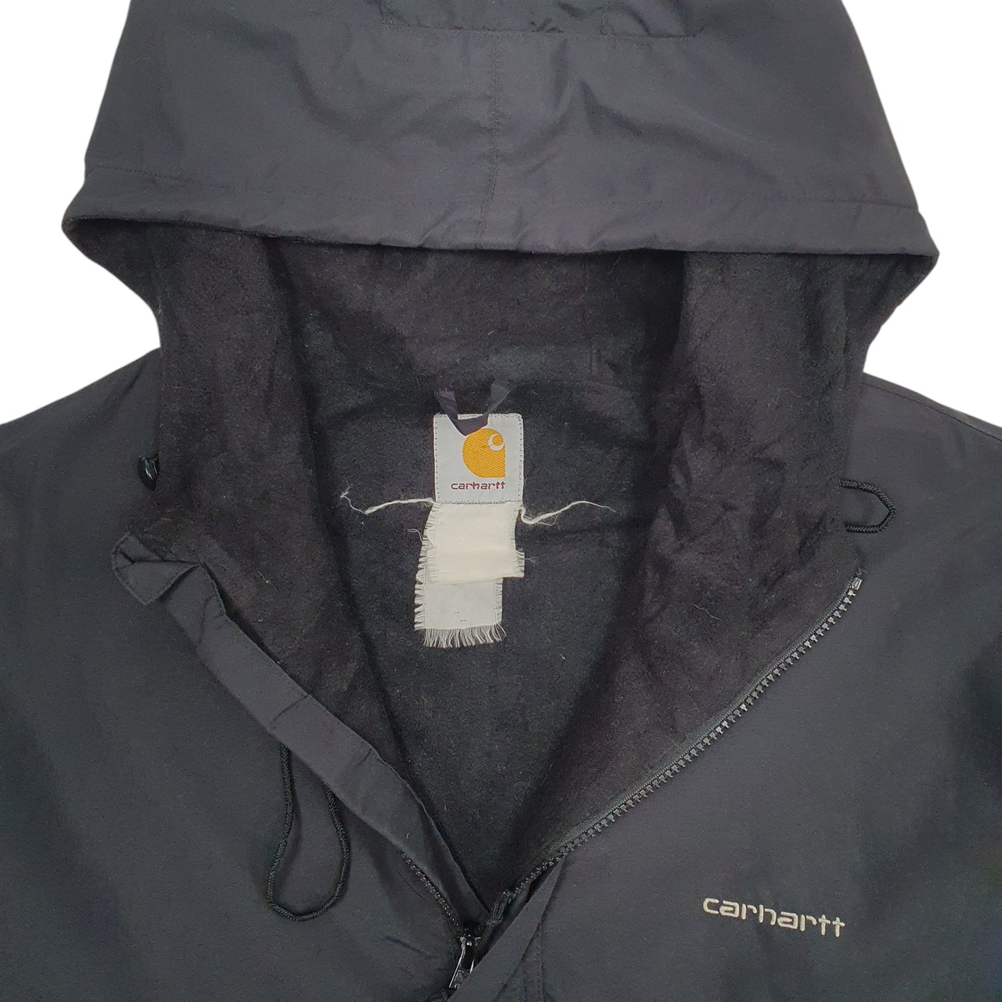 Mens Black Carhartt   Coat