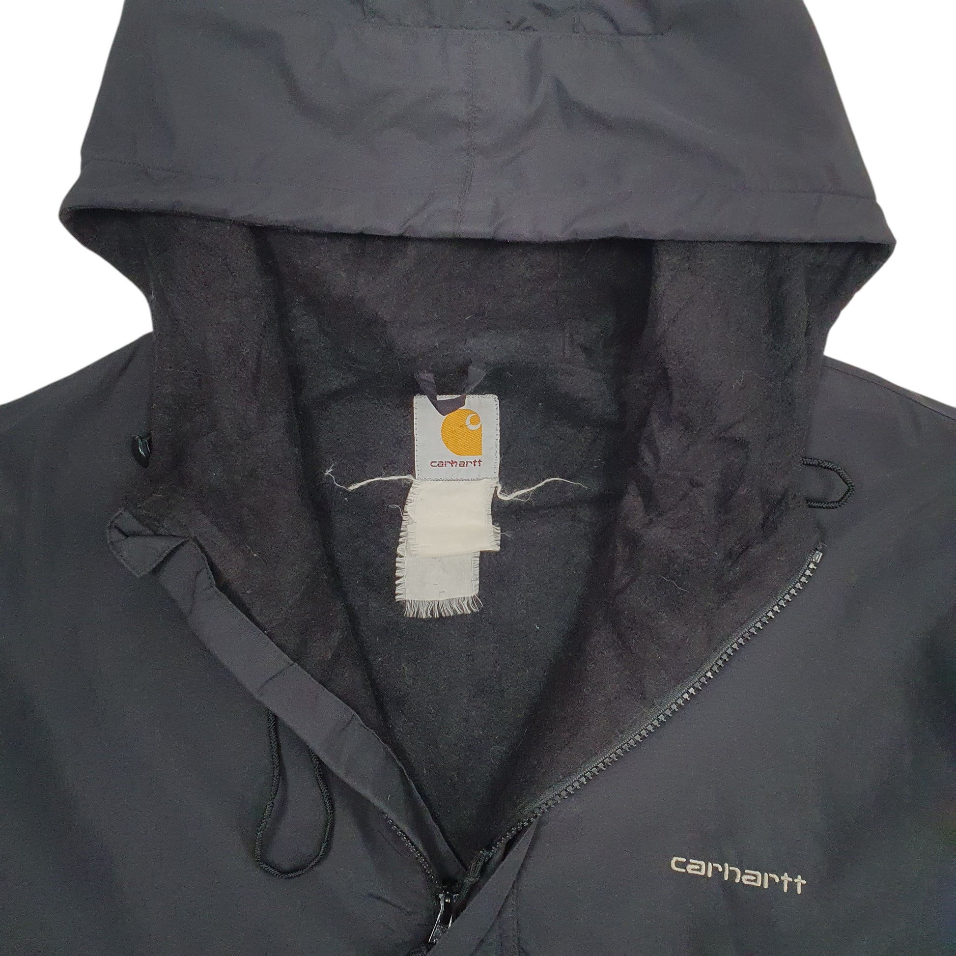 Mens Black Carhartt   Coat
