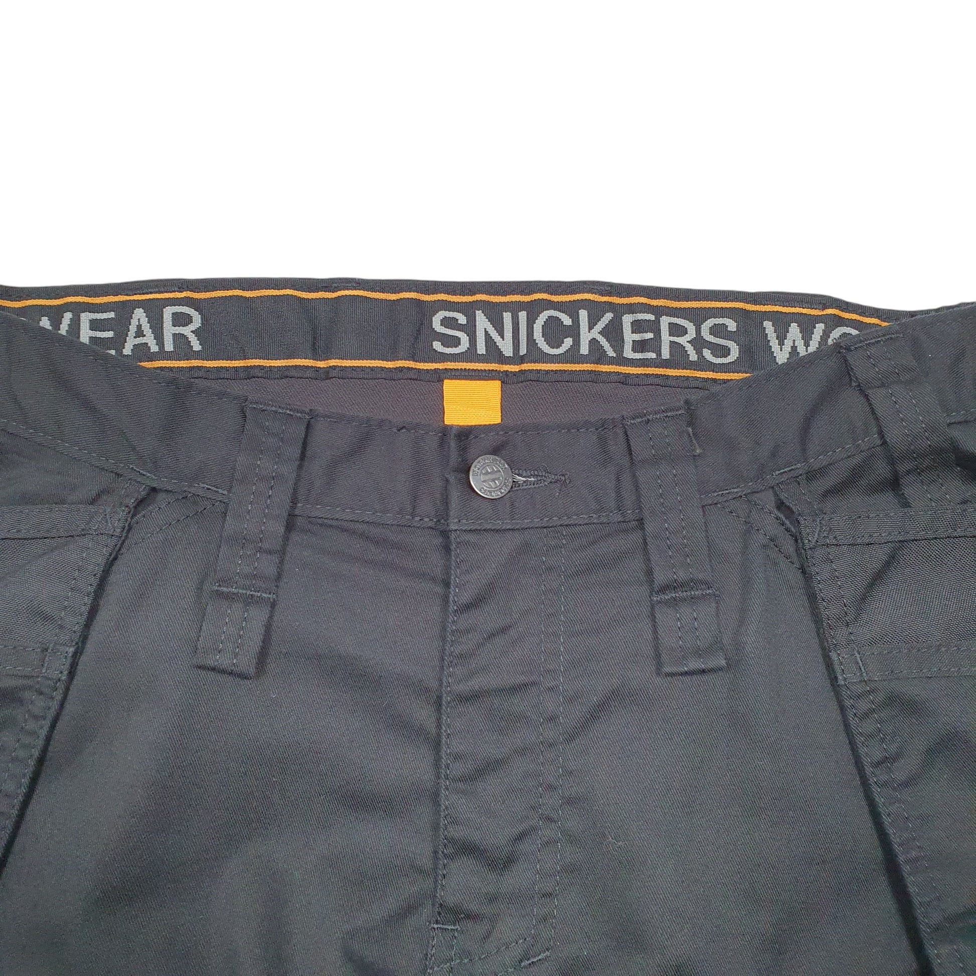 Mens Black Snickers Workwear Kneeguard Pro Trade Utility Cargo Trousers