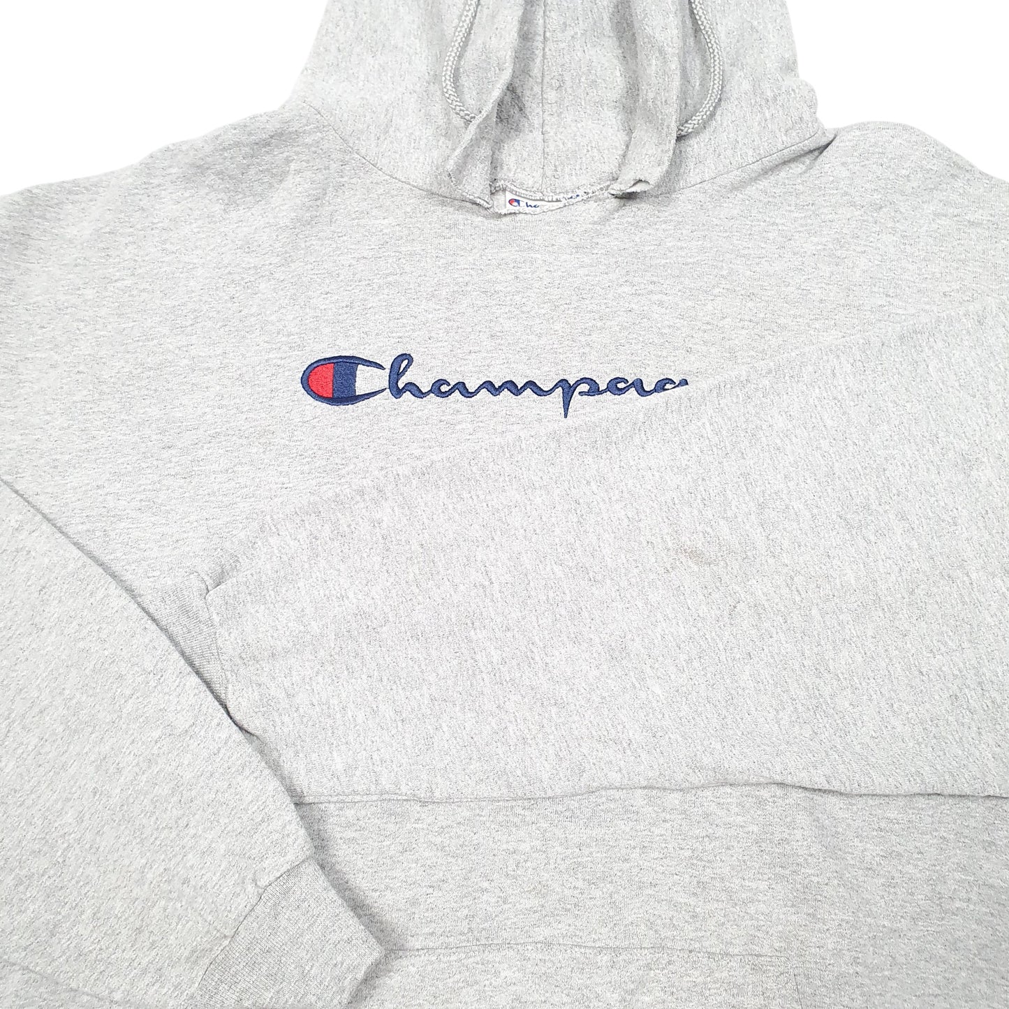 Mens Grey Champion Champagne Fizz Bubbly Hoodie Jumper