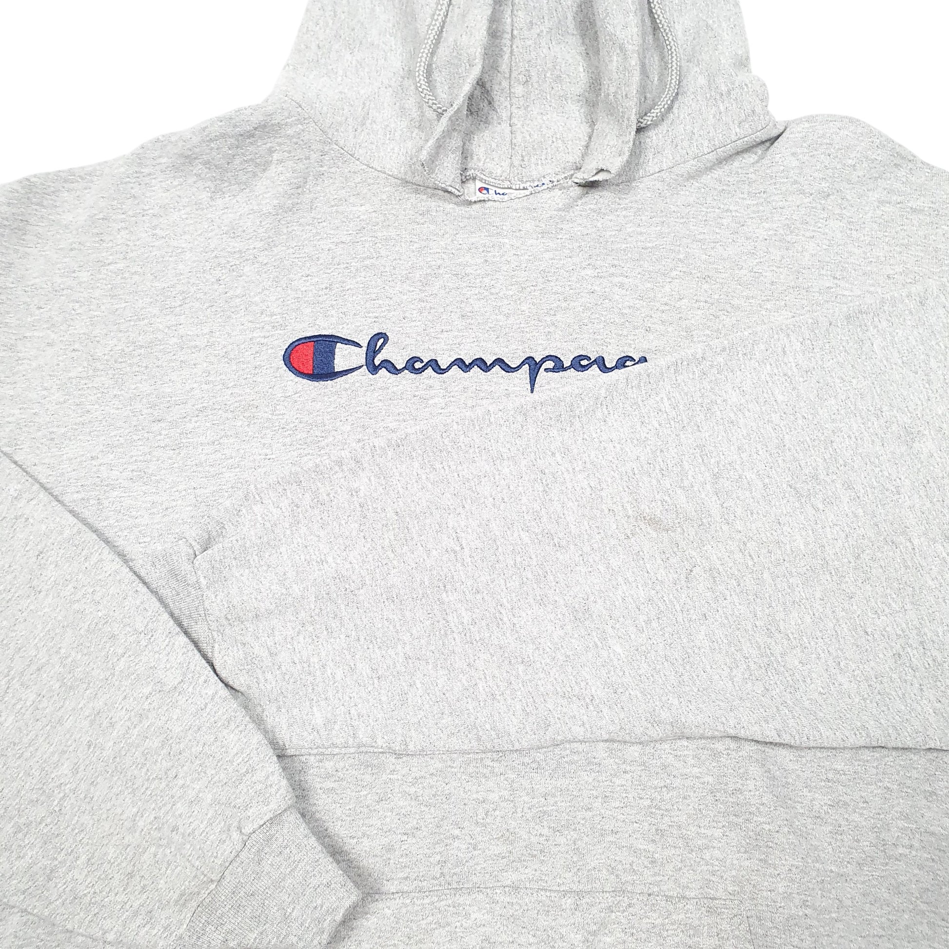 Mens Grey Champion Champagne Fizz Bubbly Hoodie Jumper