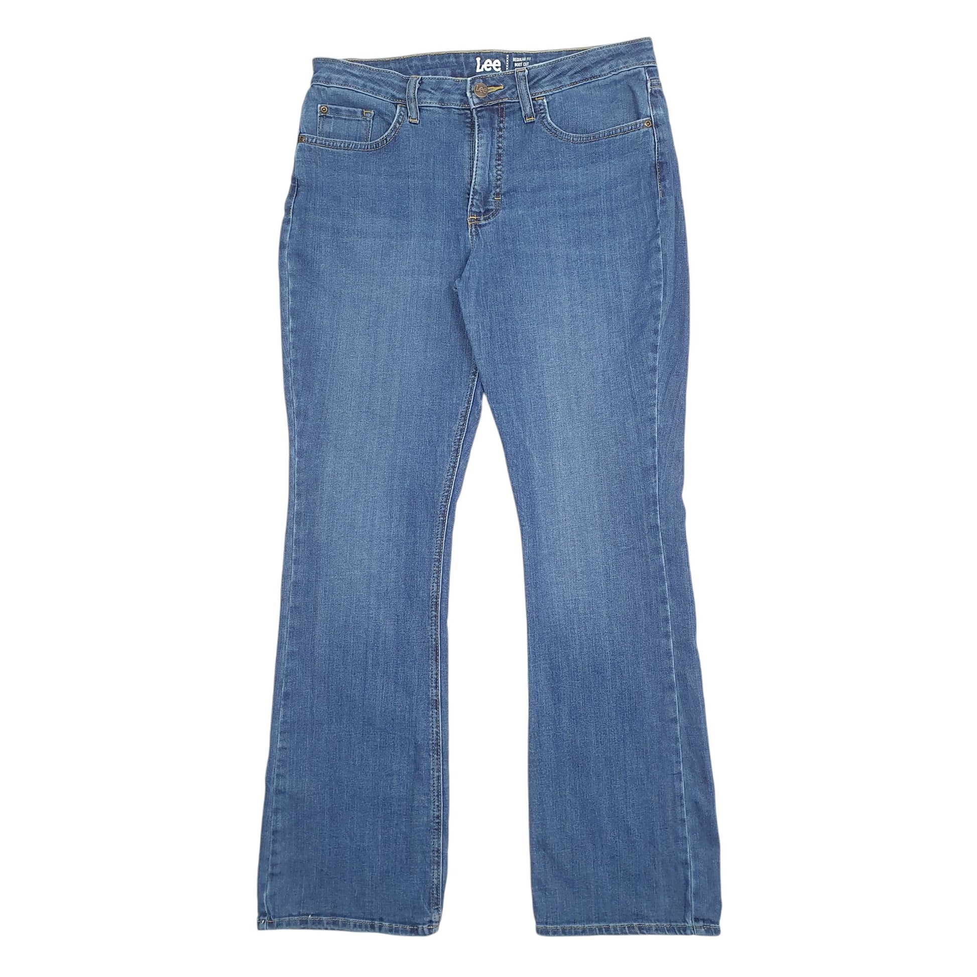 Womens Blue Lee Stretch Fit Casual JeansW32 L32