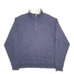 Mens Navy Champion  Quarter Zip Jumper