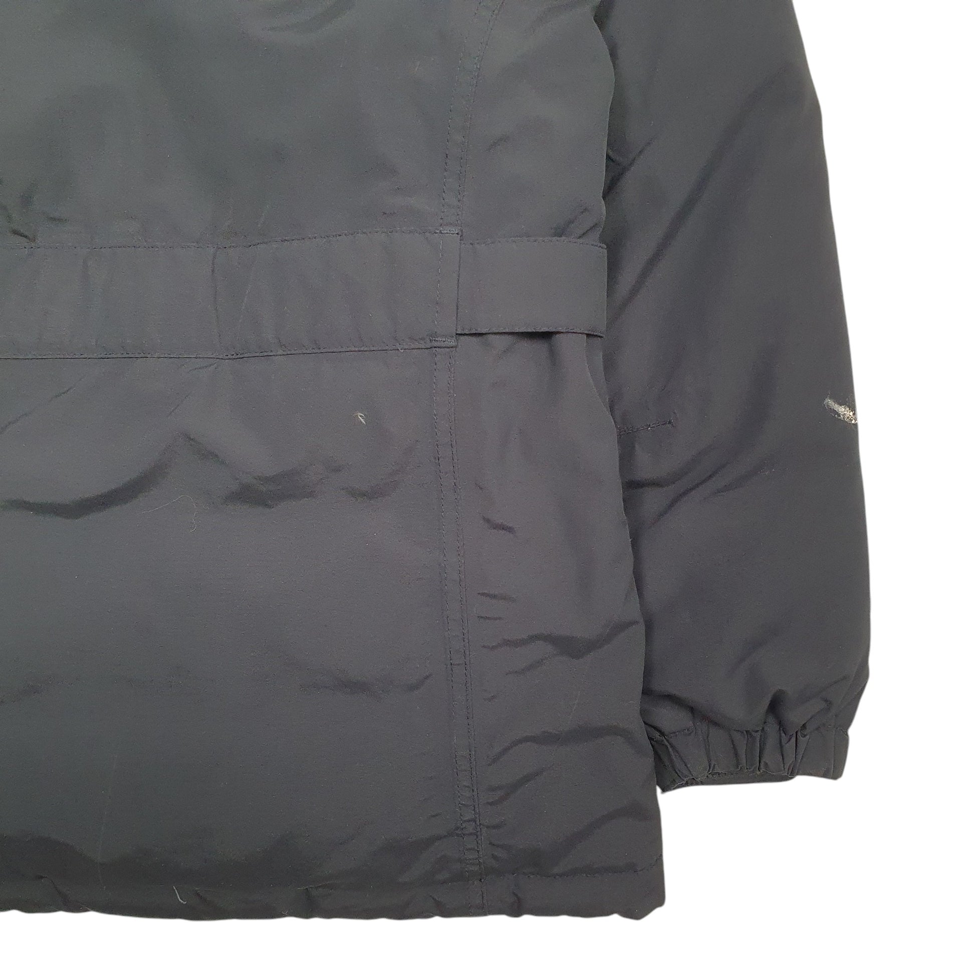 Womens Black The North Face Insulated Thermal Full Zip Coat