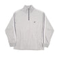 Mens Grey Nike Vintage 00s Quarter Zip Jumper