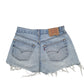 Womens Blue Levis 501 Denim Jorts Denim Shorts