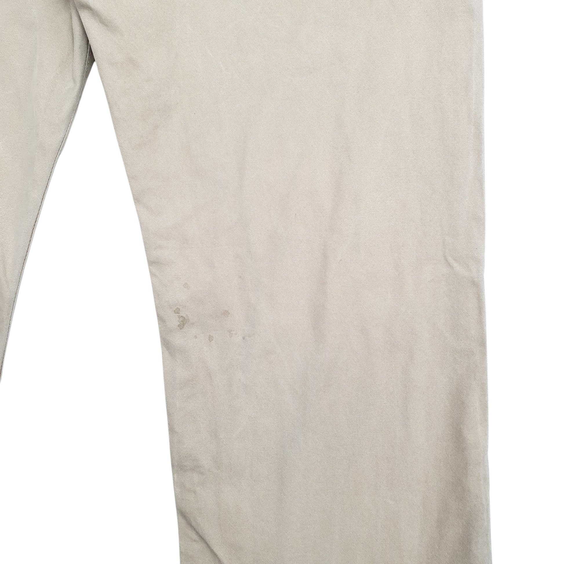 Mens Beige Levis  Chino Trousers