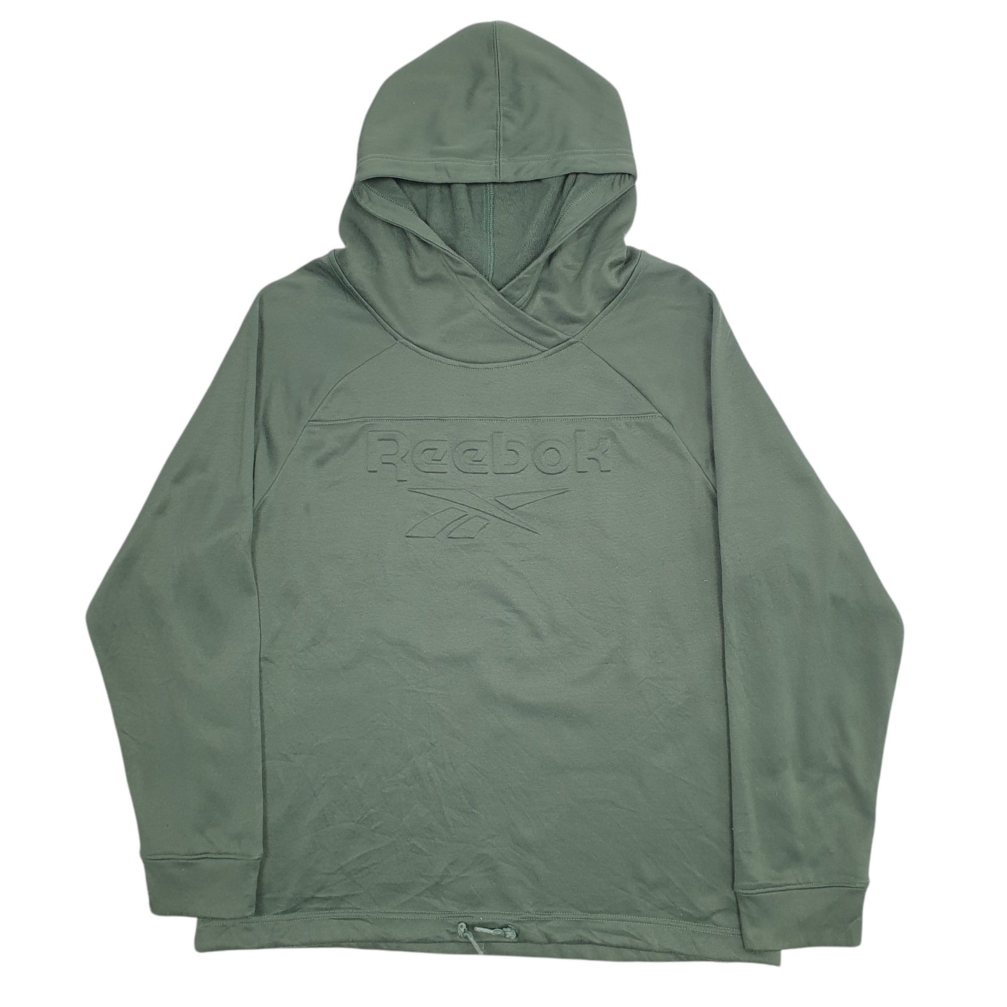 Mens Green Reebok  Hoodie Jumper