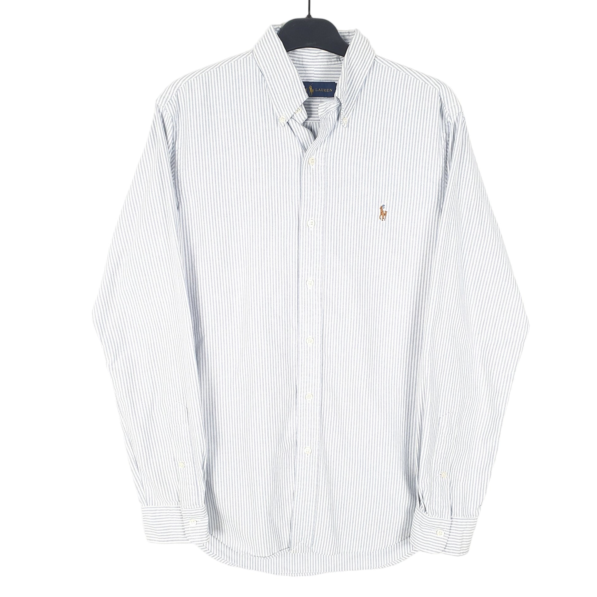 Mens Blue Ralph Lauren  Long Sleeve Shirt