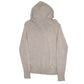 Womens Beige Calvin Klein Hooded Knit Cardigan Jumper