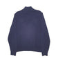 Womens Navy Nautica Knit Quarter Zip Jumper