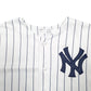 Mens White MLB MLB Baseball Jersey New York Yankees Short Sleeve T Shirt