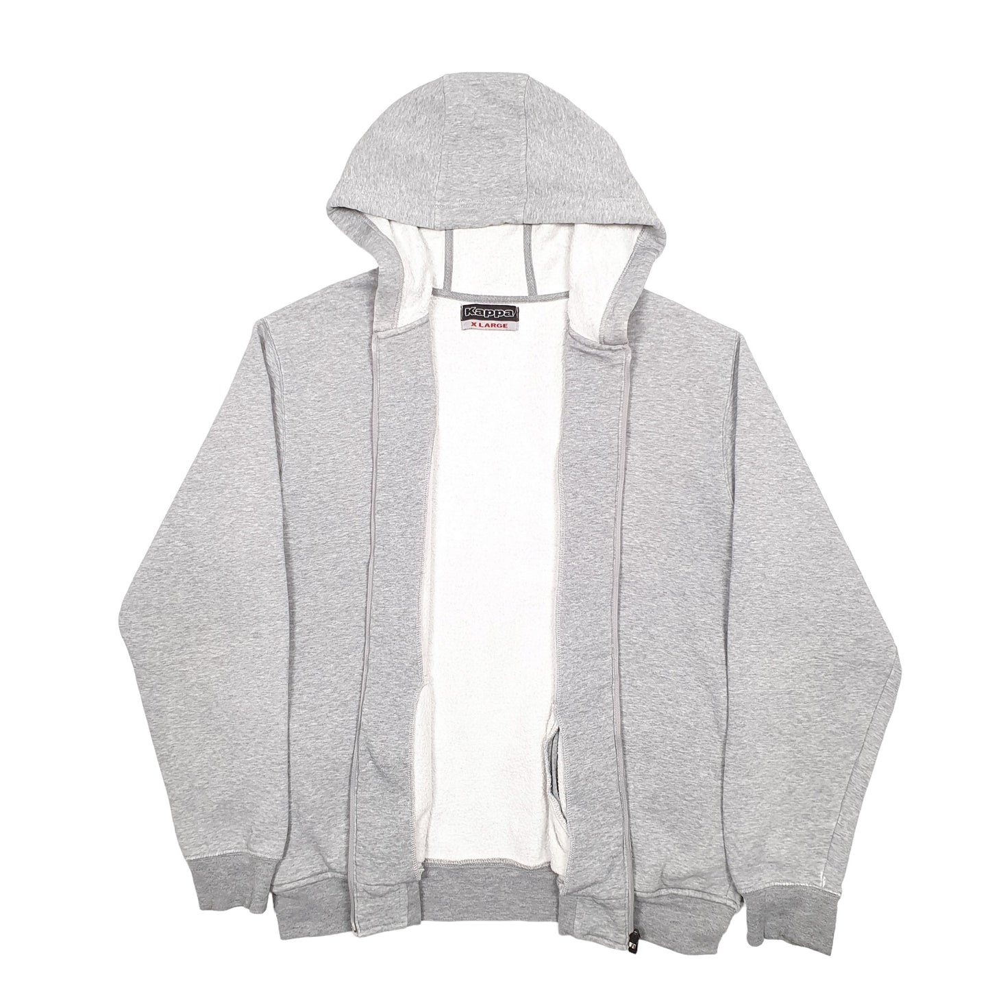 Mens Grey Kappa  Hoodie Jumper
