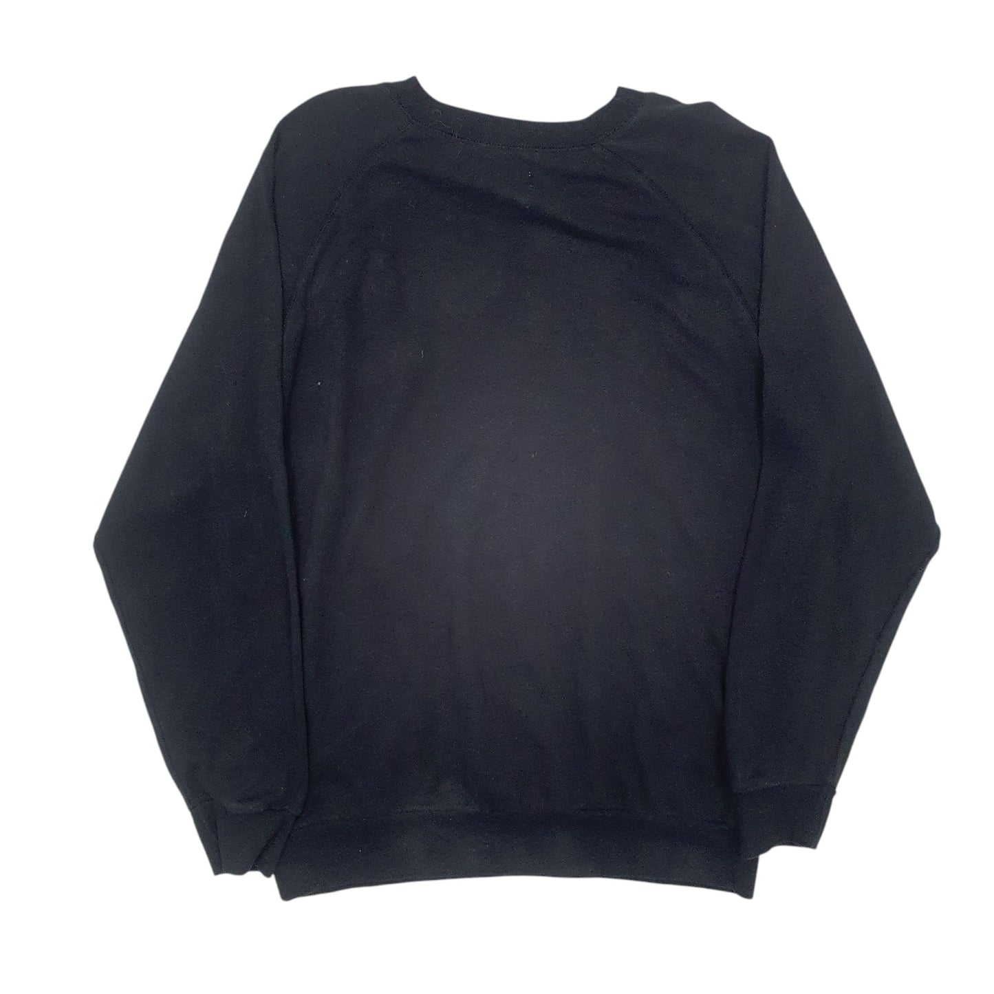 Mens Black Hollister Spellout Crewneck Jumper