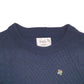 Womens Navy Arnold Palmer Cable Knit Crewneck Jumper