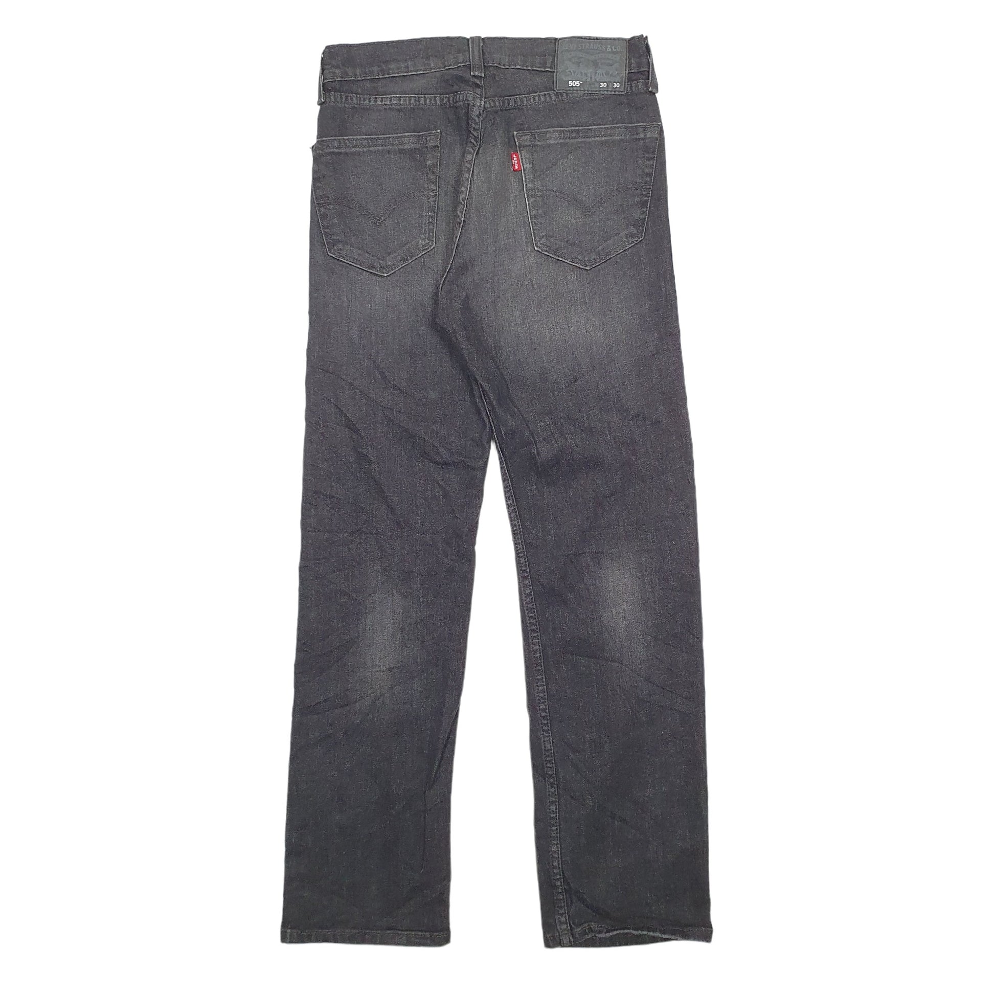 Mens Black Levis  505 JeansW30 L30