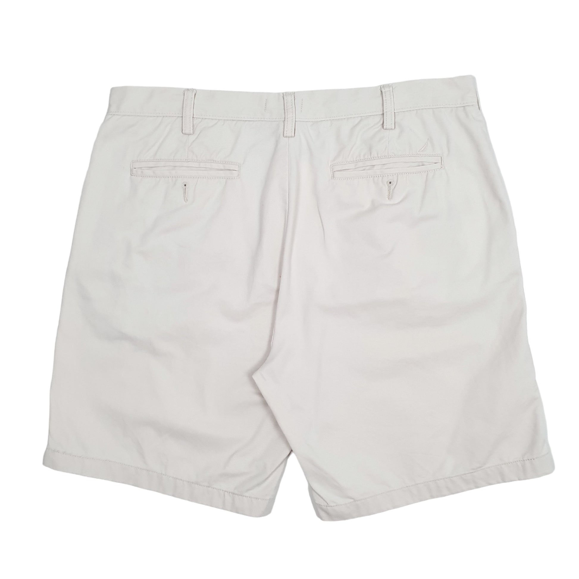 Mens Beige Nautica Deck Chino Shorts