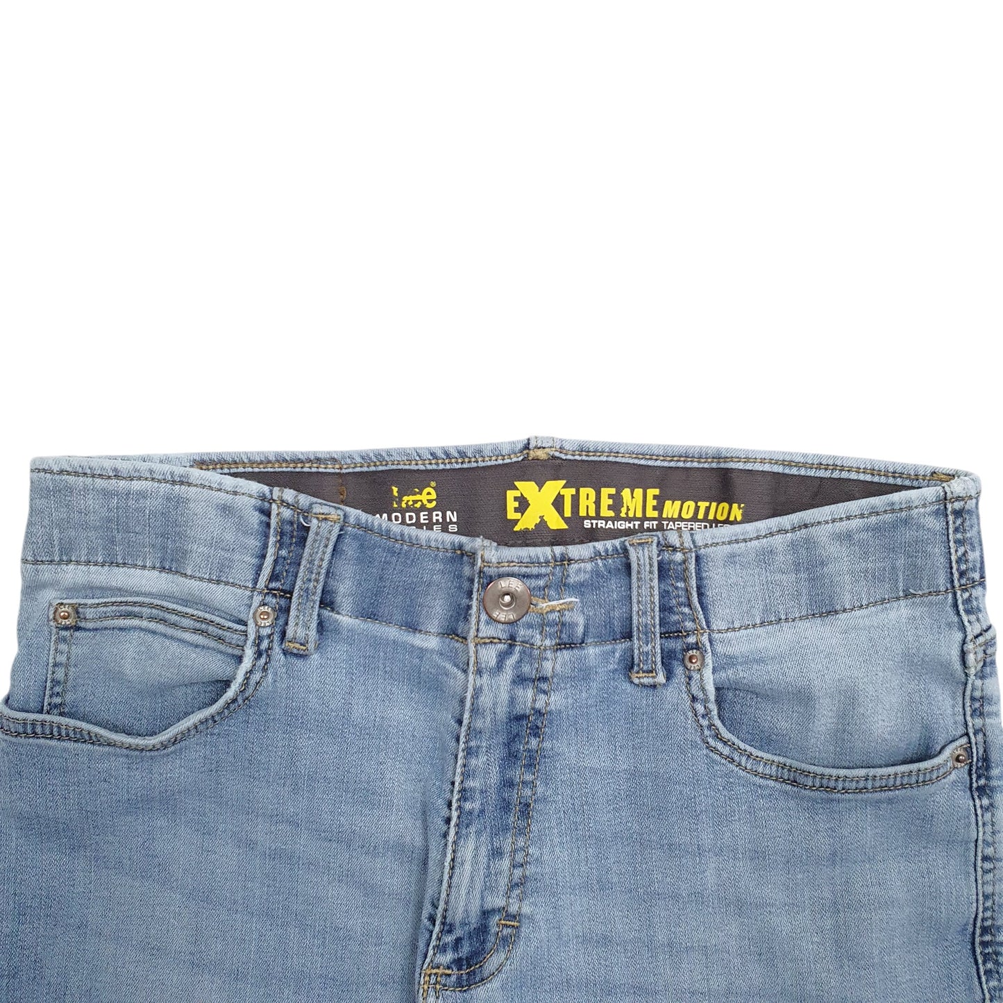 Mens Blue Lee Stretch Fit Extreme Motion Straight JeansW32 L30