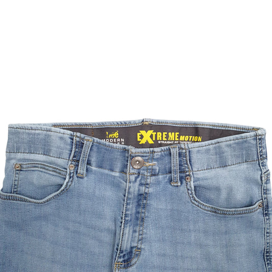 Mens Blue Lee Stretch Fit Extreme Motion Straight JeansW32 L30