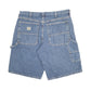 Mens Blue Lee Dungarees Jorts Denim Shorts