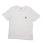 Mens White Carhartt  Short Sleeve T Shirt