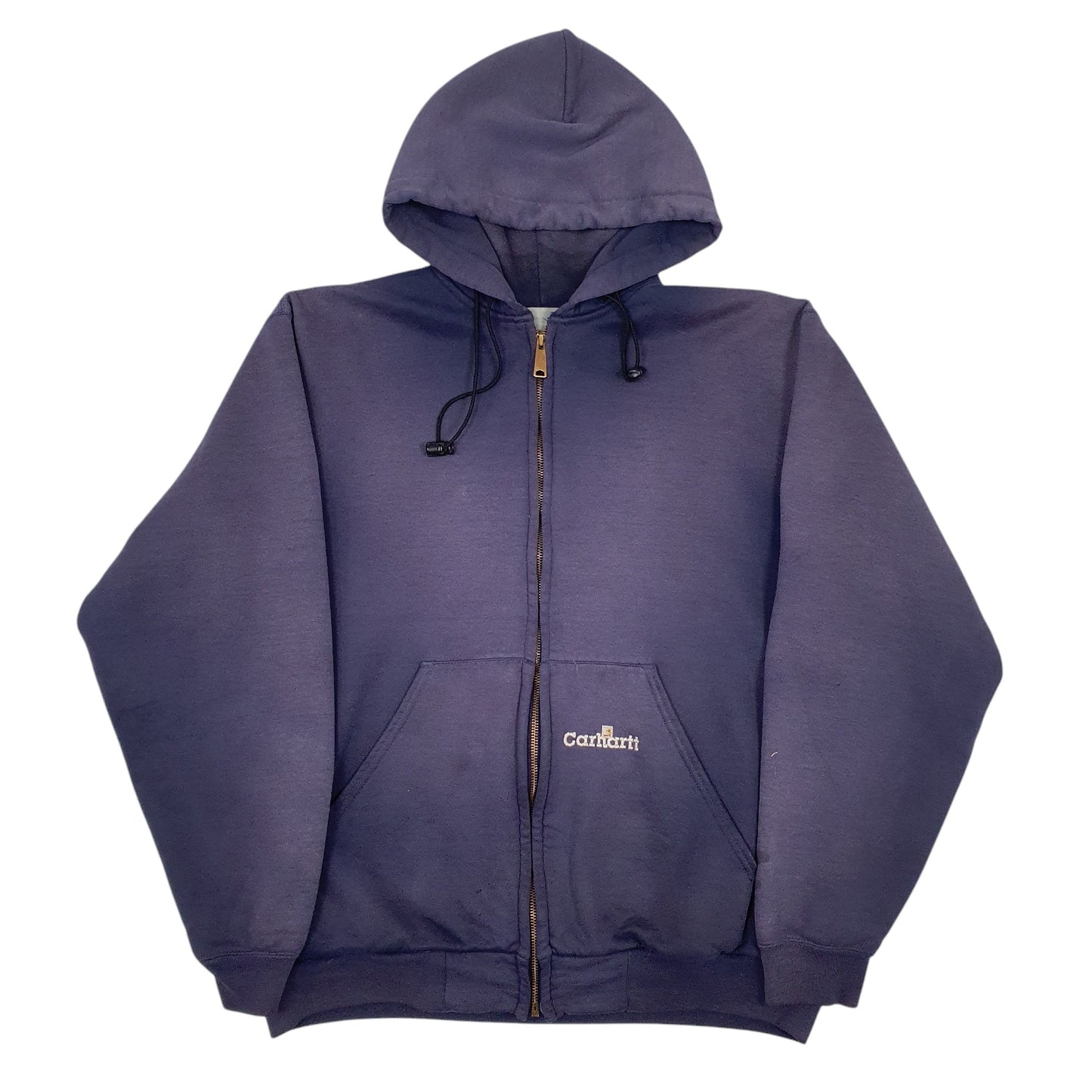 Mens Blue Carhartt Vintage Full Zip Jumper