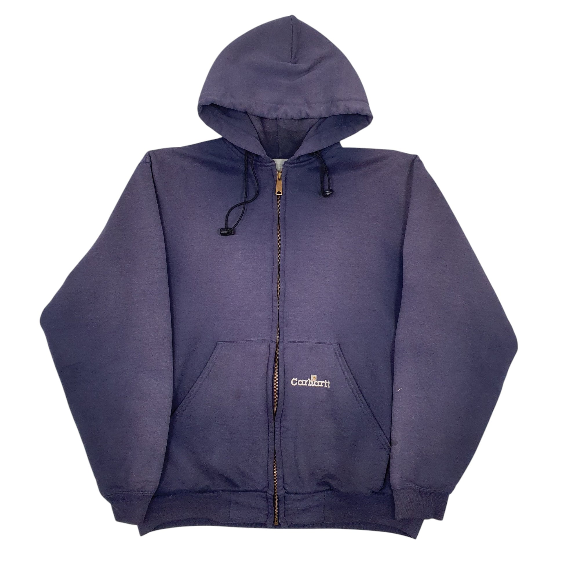 Mens Blue Carhartt Vintage Full Zip Jumper