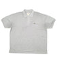Mens Grey Lacoste  Short Sleeve Polo Shirt