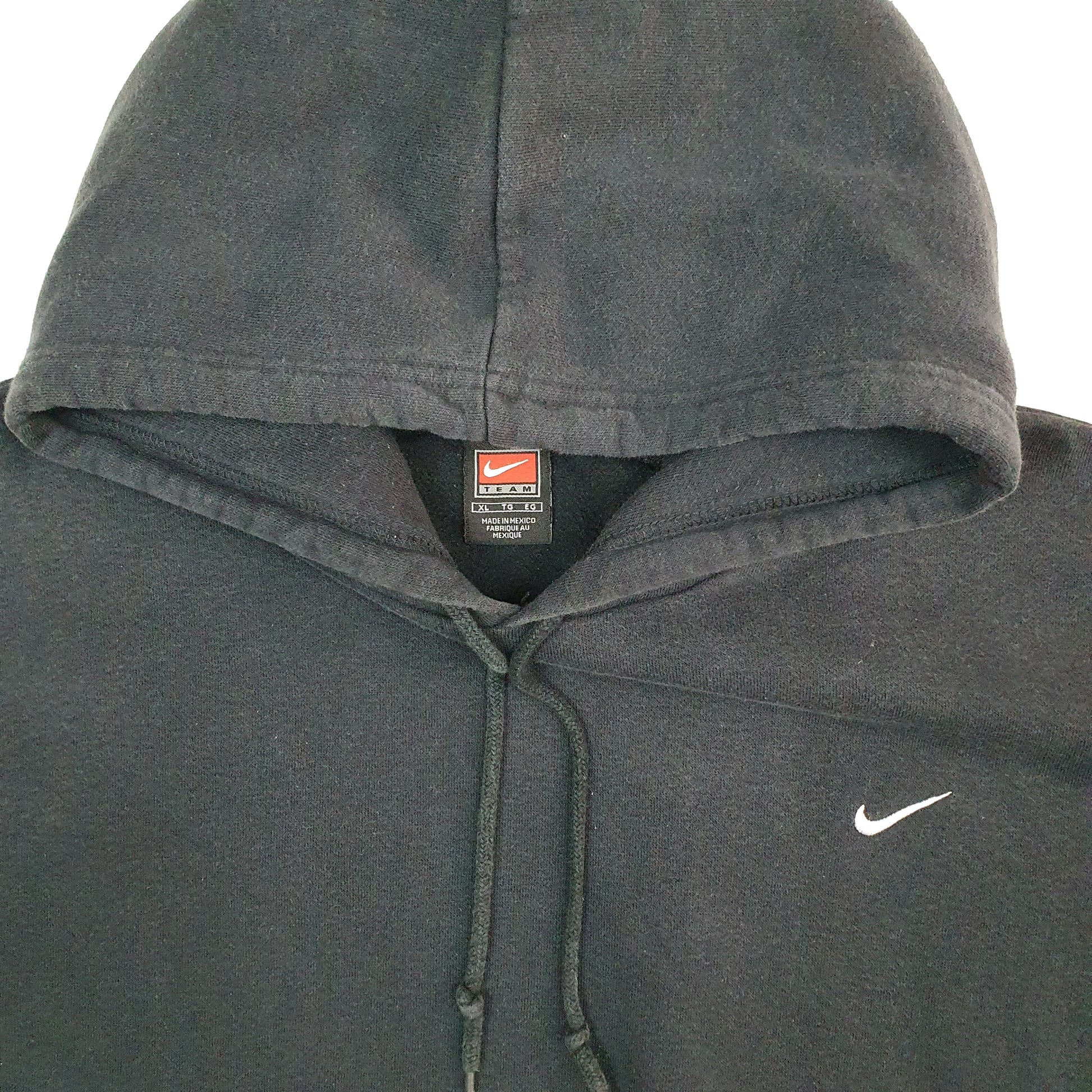 Mens Navy Nike Team Vintage 2000s Hoodie Jumper
