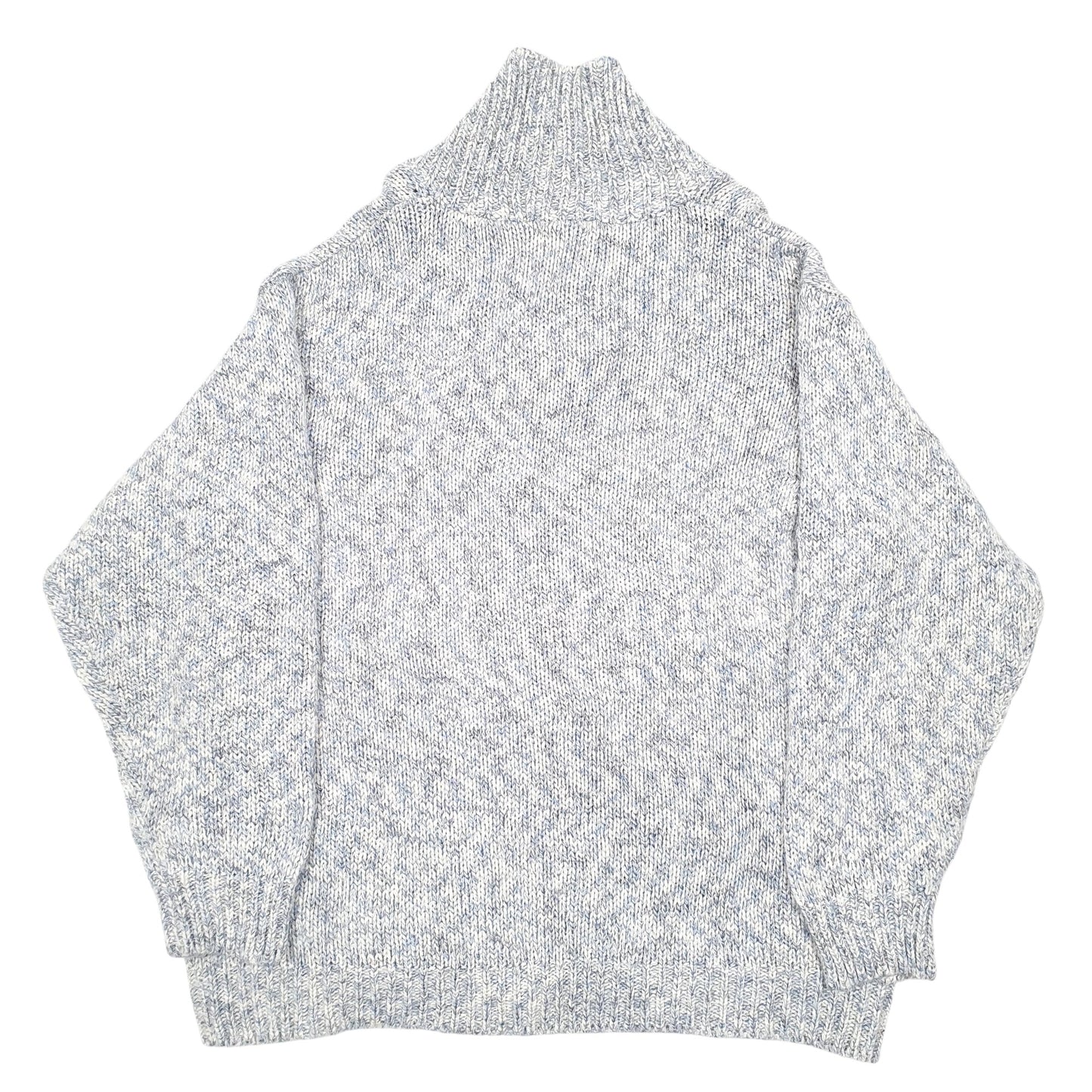 Womens Cream Oviesse Knit Winter Shoal Neck Jumper