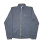Mens Navy Cloudveil Outdoors Walking Hiking Full Zip Jumper