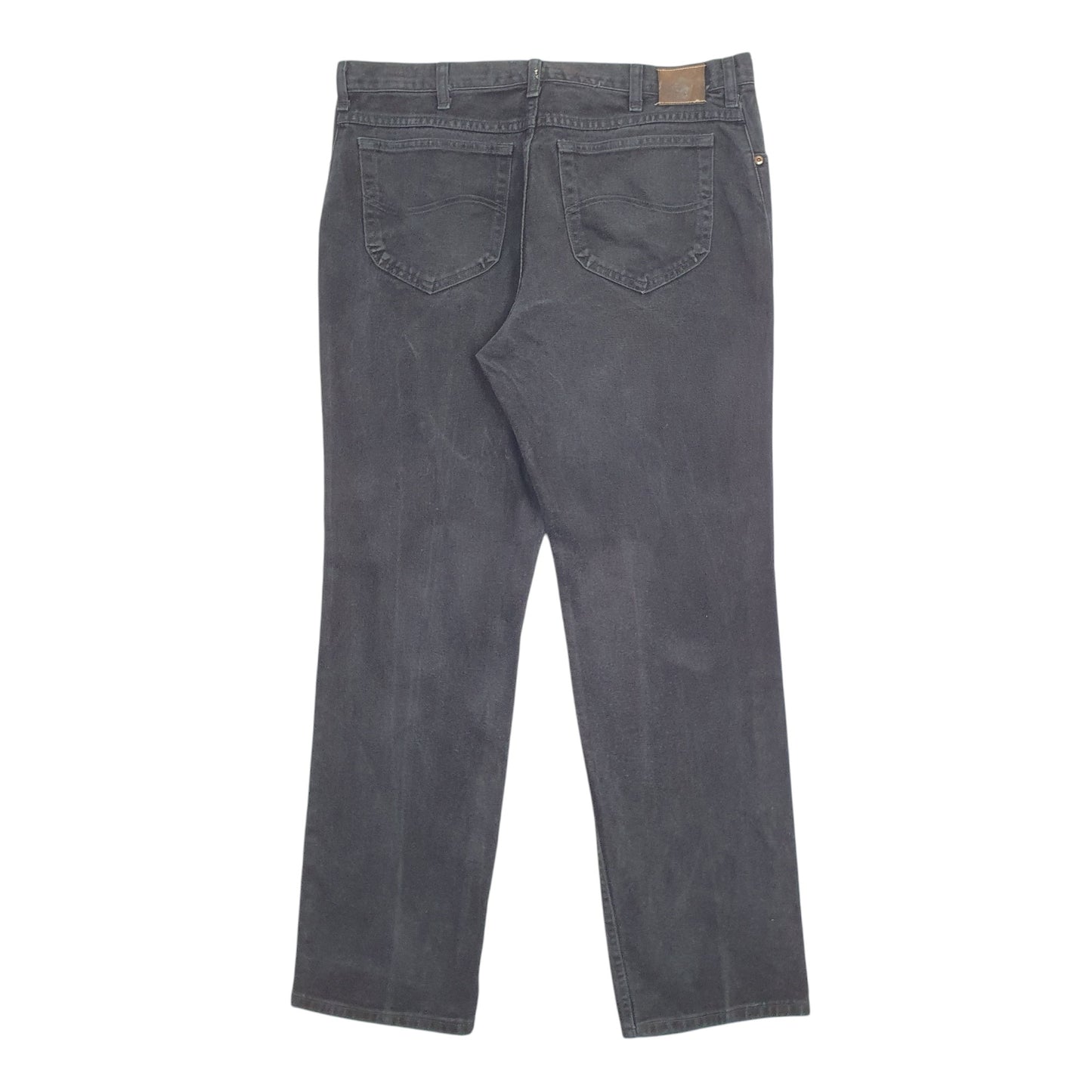 Mens Black Lee  Casual JeansW36 L32