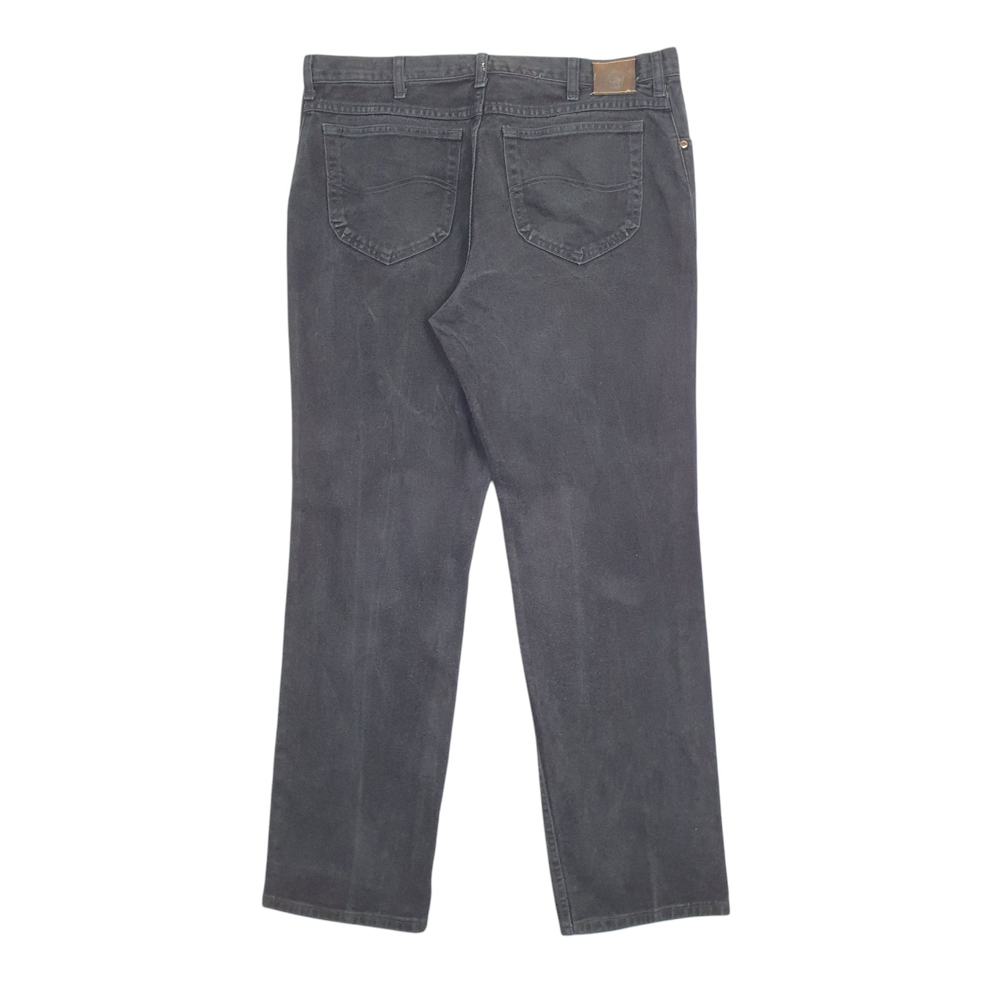 Mens Black Lee  Casual JeansW36 L32